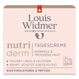 Widmer Nutriderm crema giorno senza P., 50 ml