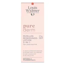 Widmer purederm lozione detergente micellare senza profumo, 200 ml