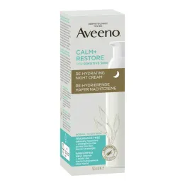 Aveeno Calm + Restore Crema Notte Reidratante allAvena, 50 ml