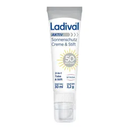 Ladival Crema Protettiva Solare Attiva &amp; Penna LSF 50 + , 30 ml