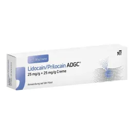 Lidocaina/Prilocaina ADGC 25 mg/g + 25 mg/g crema, 30 g