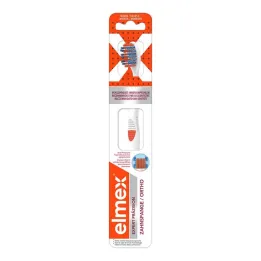 Elmex Expert Bretelle di precisione spazzolino da denti delicato, 1 pezzo