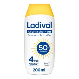 Gel protettivo solare Ladival per pelli allergiche LSF 50 + , 200 ml