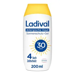 Gel protettivo solare Ladival per pelle allergica LSF 30, 200 ml