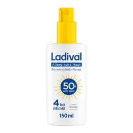 Ladival protezione solare spray per pelle allergica SPF50+, 150 ml