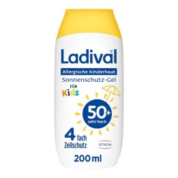 Gel per la pelle allergica dei bambini Ladival LSF 50+, 200 ml