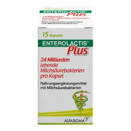 Capsule Enterolactis Plus, 15 pz