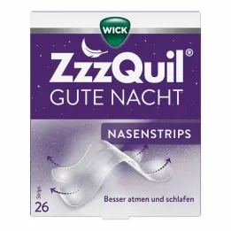 WICK Zzzquil Good Night Strisce nasali, 26 pz