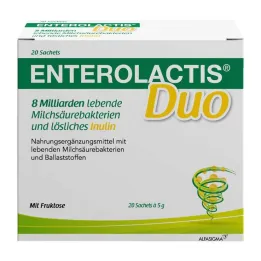 Enterolactis Duo polvere bustine, 20x5 g