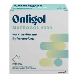 Onligol Macrogol 4000 polvere per preparare bustina di soluzione, 20X10 g
