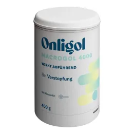 Onligol Macrogol 4000 polvere per preparare lattina di e.solution, 400 g