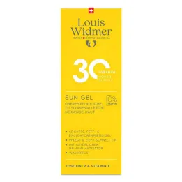 Widmer Sun Gel 30 senza P., 100 ml