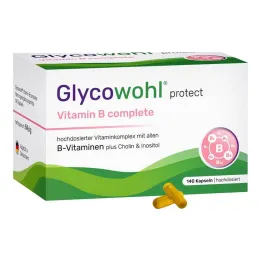 Glycowohl Vitamina B completo + Inositolo + Colina capsule, 140 pz