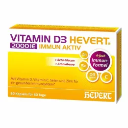 Vitamina D3 Hevert 2000 IE Capsule immunoattive, 60 pz