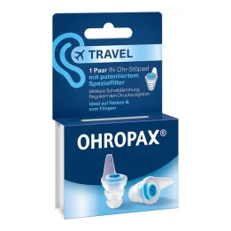 Ohropax Tappi filtro da viaggio in-ear, 2 pezzi
