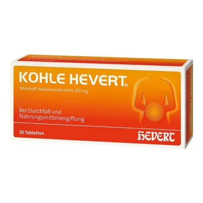 Compresse di carbone Hevert, 30 pz Compresse di carbone Hevert, 30 pz