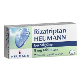 Rizatriptan Heumann per lemicrania compresse da 5 mg, 2 pz