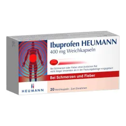 Ibuprofene Heumann 400 mg capsule molli, 20 pz