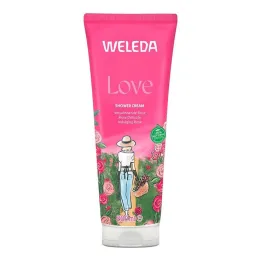 Weleda Love Crema Doccia Rosa, 200 ml