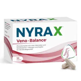 Nyrax Veno Balance Phytocomplex capsule di tessuto connettivo (120 pezzi)