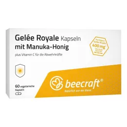 Capsule di pappa reale Beecraft con miele di Manuka, 60 pz