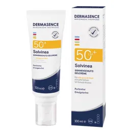 Dermasence Solvinea Crema Gel Protezione Solare LSF 50 + , 100 ml