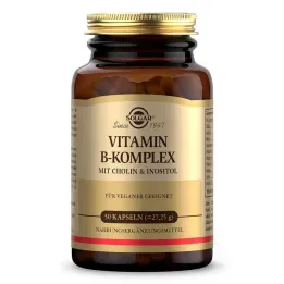 Solgar Capsule del complesso vitaminico B (50 pezzi)