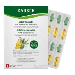 Capsule Rausch Vital con erbe svizzere, 30x2 pezzi