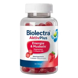 Biolectra Aktivplus Energy &amp; Muscoli Gomme Earthb., 60 pz