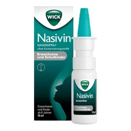 WICK Nasivin spray nasale OK adulti/Schulkin.0,5 mg/ml, 10 ml