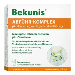 Complesso lassativo Bekunis più polvere, 10X9,15 g