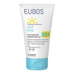 Eubos Skin Calm Lozione Solare Ultra Sensibile SPF50+, 150 ml