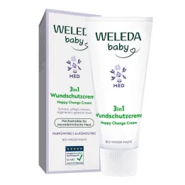 Weleda 3in1 crema protettiva per ferite malva bianca, 50 ml