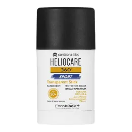 Heliocare 360° Sport Stick trasparente SPF 50 + , 25 g