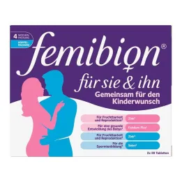 Femibion per lei & lui compresse, 2x28 pz