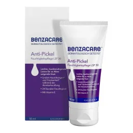 Benzacare Crema Idratante Anti-Brufolo SPF 30, 50 ml