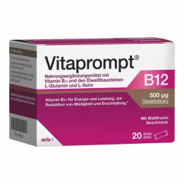 Vitaprompt B12 stick diretti da 500 µg, 20 pz