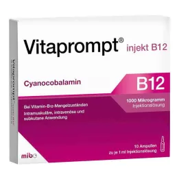 Vitaprompt injekt B12 1000 µg soluzione iniettabile, 10x1 ml