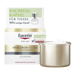 Eucerin Anti-Age Hyaluronic Filler + Crema Notte Elasticità, 50 ml