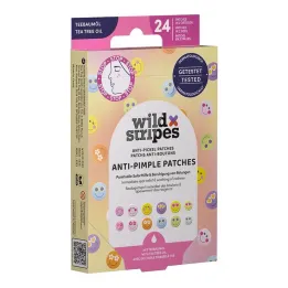 Wild Stripes cerotti anti-brufolo Smile Stop, 24 pz