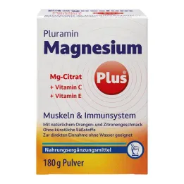 Pluramin Magnesio plus polvere, 180 g