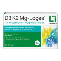 D3 K2 MG-Capsule Loges, 100 pz