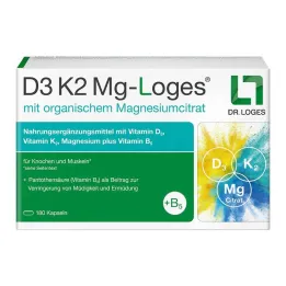 D3 K2 MG-Capsule Loges, 180 pz