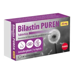 Compresse di Bilastina Puren 20 mg, 20 compresse