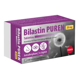 Bilastin Puren 20 mg compresse, 50 pz