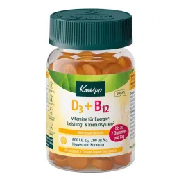 Caramelle Kneipp Vitamina D3 + B12, 30 pz