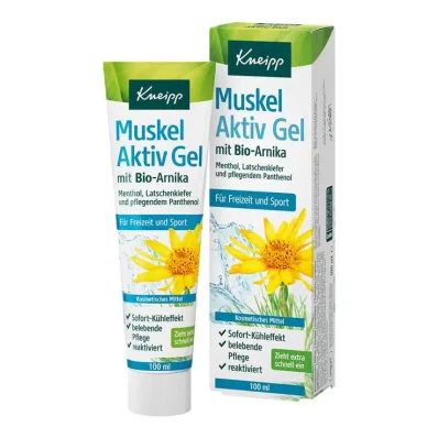 Gel attivo muscolare Kneipp, 100 ml