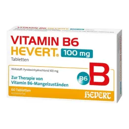 Vitamina B6 Hevert 100 mg compresse, 60 pz