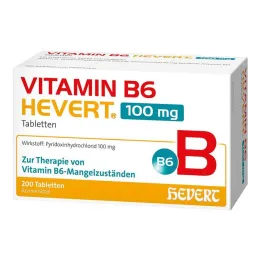 Vitamina B6 Hevert 100 mg compresse, 200 pz