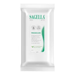 Salviette detergenti Sagella active Pregnacare, 15 pz